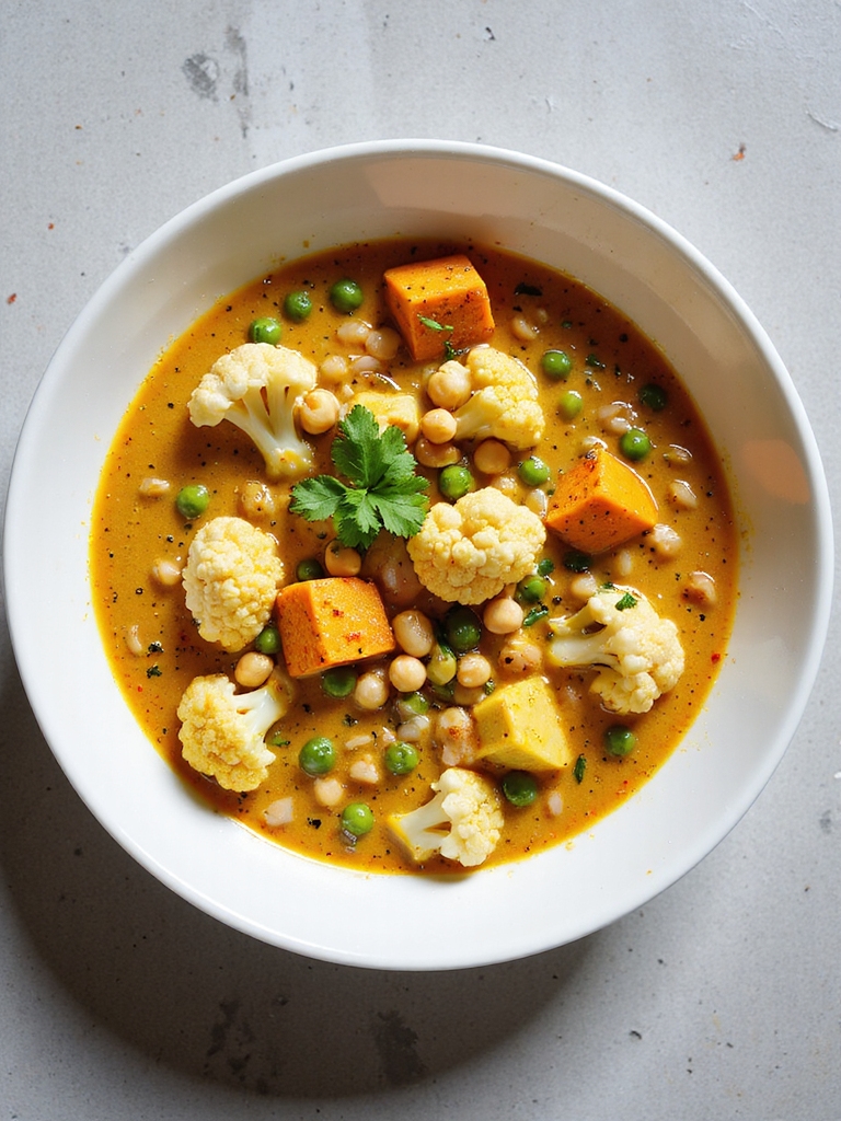 hearty vegetable curry recipe