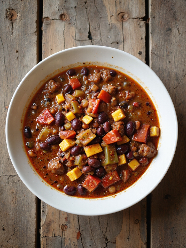 hearty vegetarian chili recipe