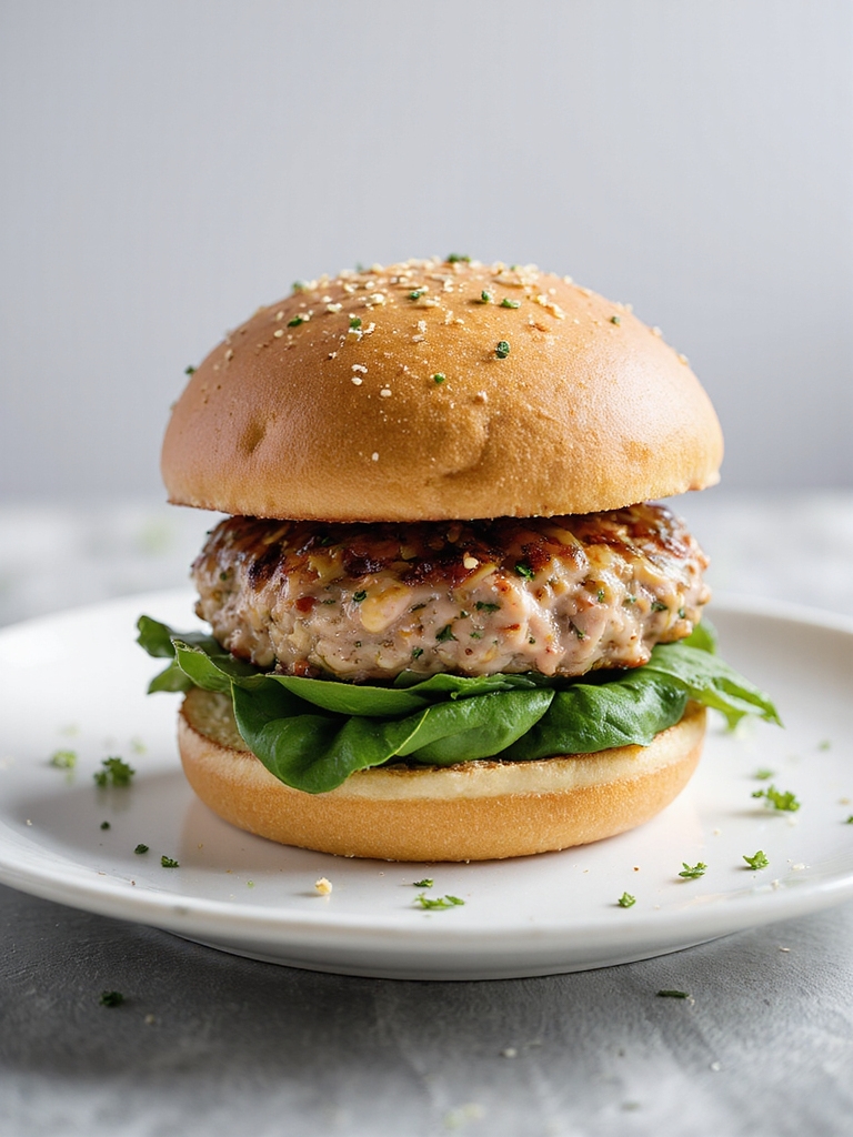 herb infused turkey burger recipe