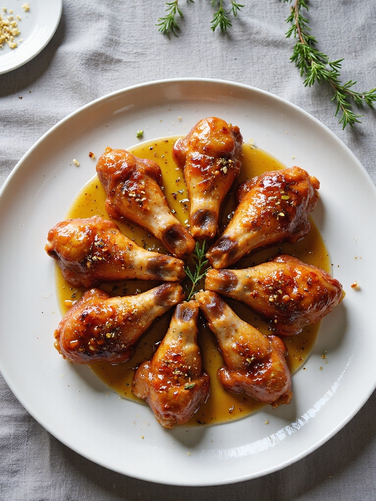 honey garlic glazed turkey