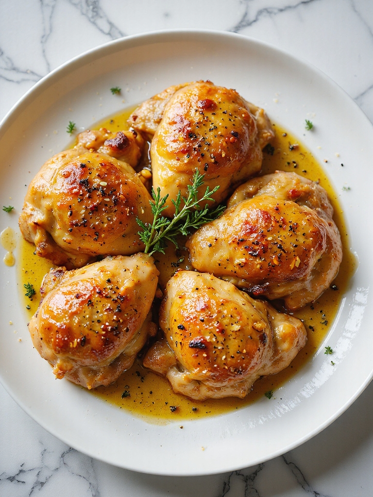honey mustard glazed chicken
