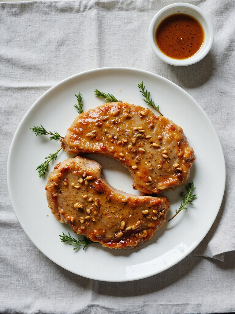 honey mustard pork chops