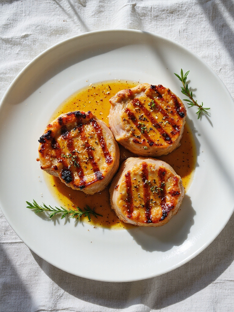 honey mustard pork chops