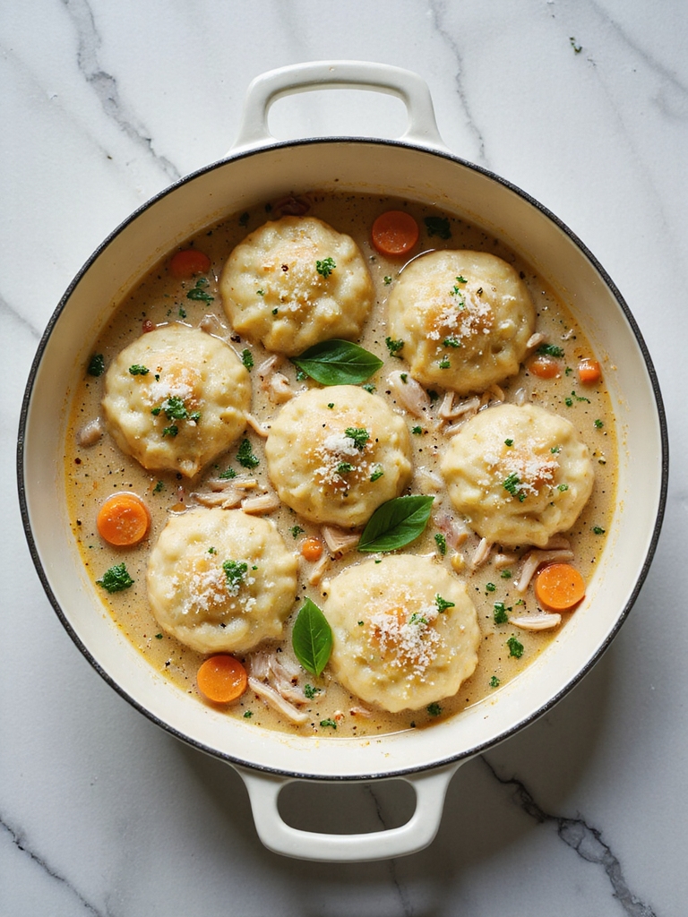 italian chicken and dumplings