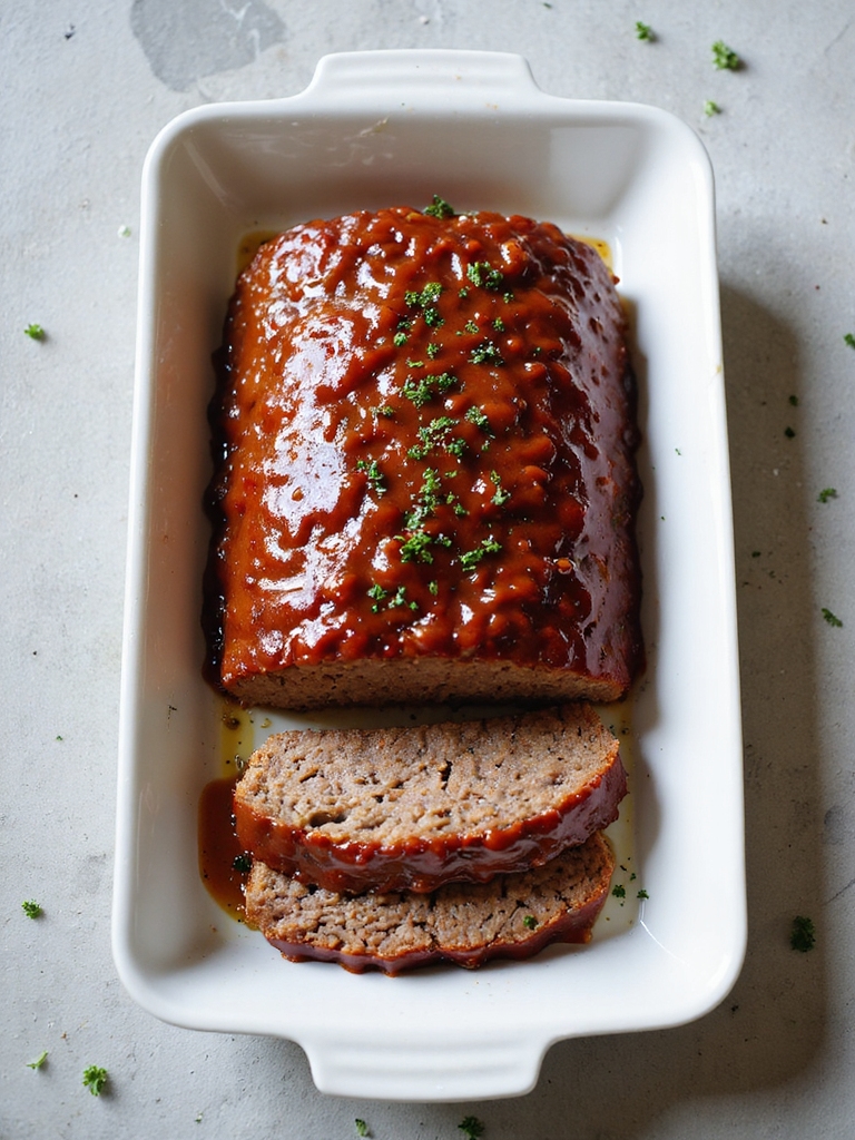 juicy flavorful homestyle meatloaf