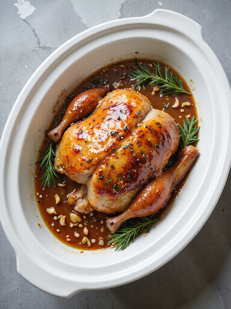 juicy honey garlic turkey