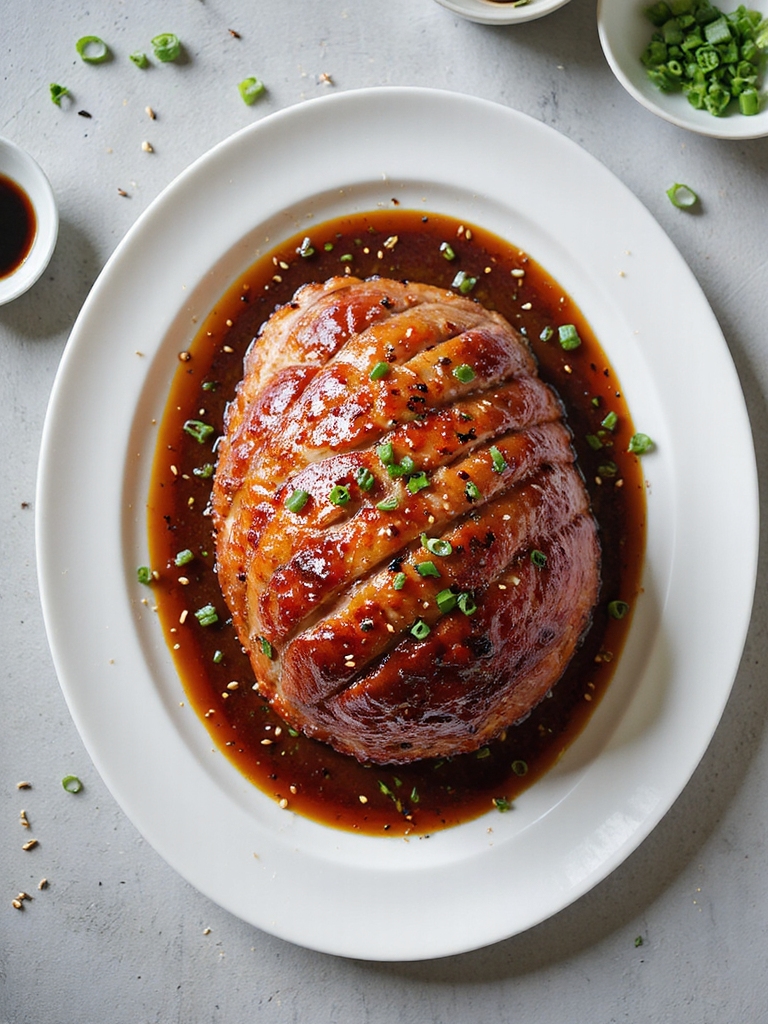 juicy sweet chili ham