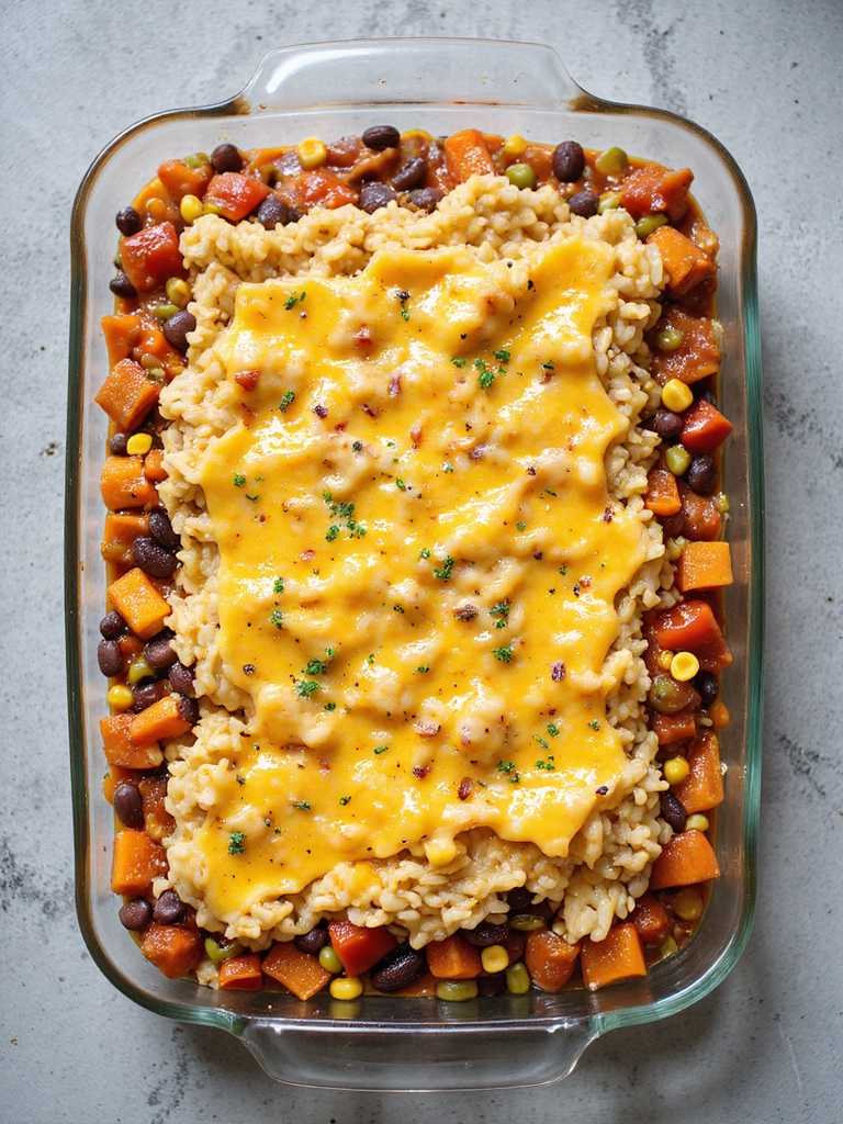 kid friendly stuffed pepper casserole