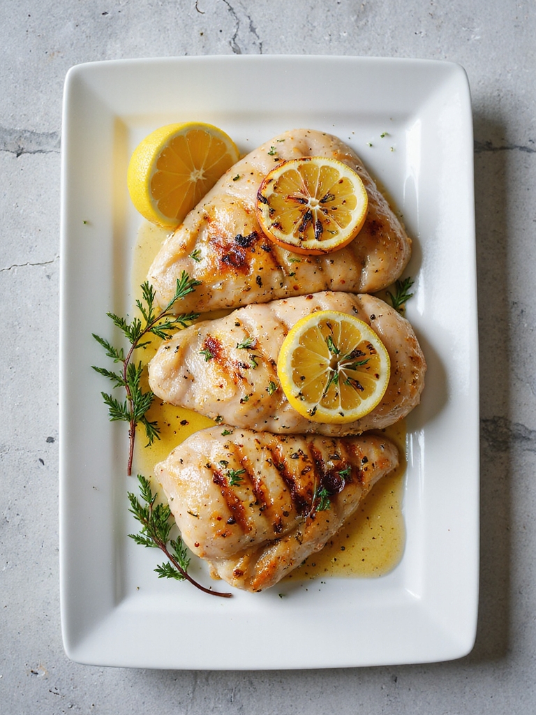 lemon herb grilled chicken