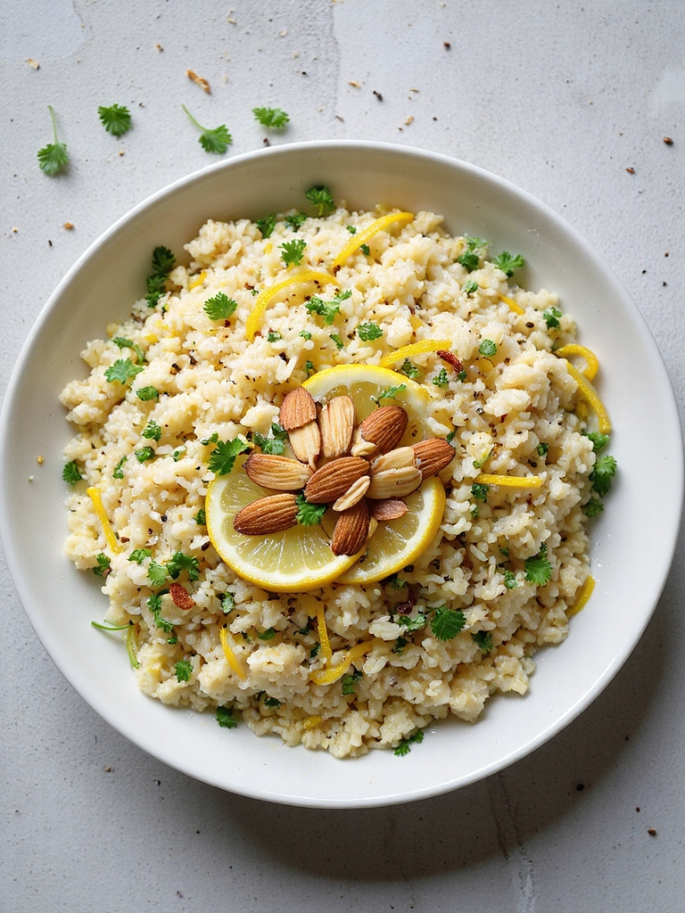 lemon herb rice pilaf