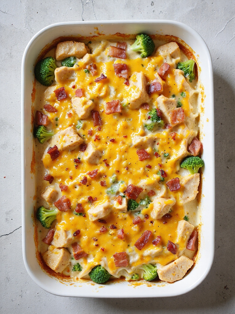 low carb chicken bacon delight