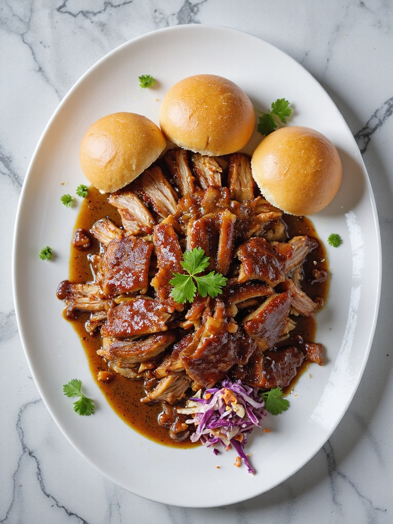 maple bourbon pulled pork