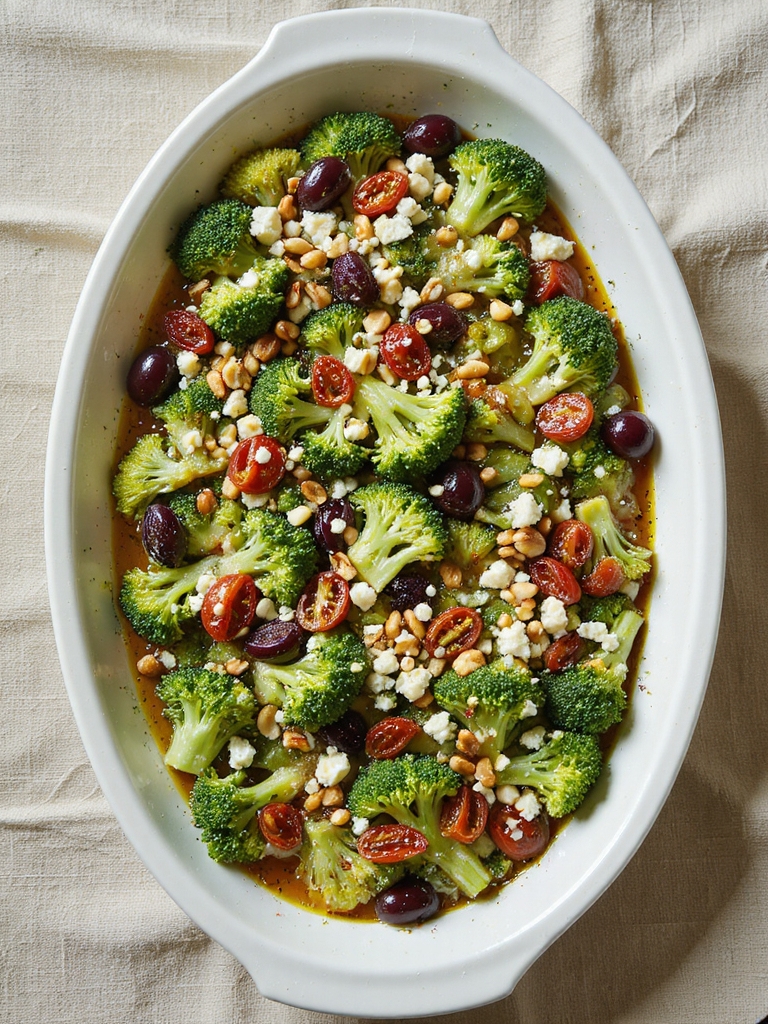 mediterranean broccoli casserole recipe
