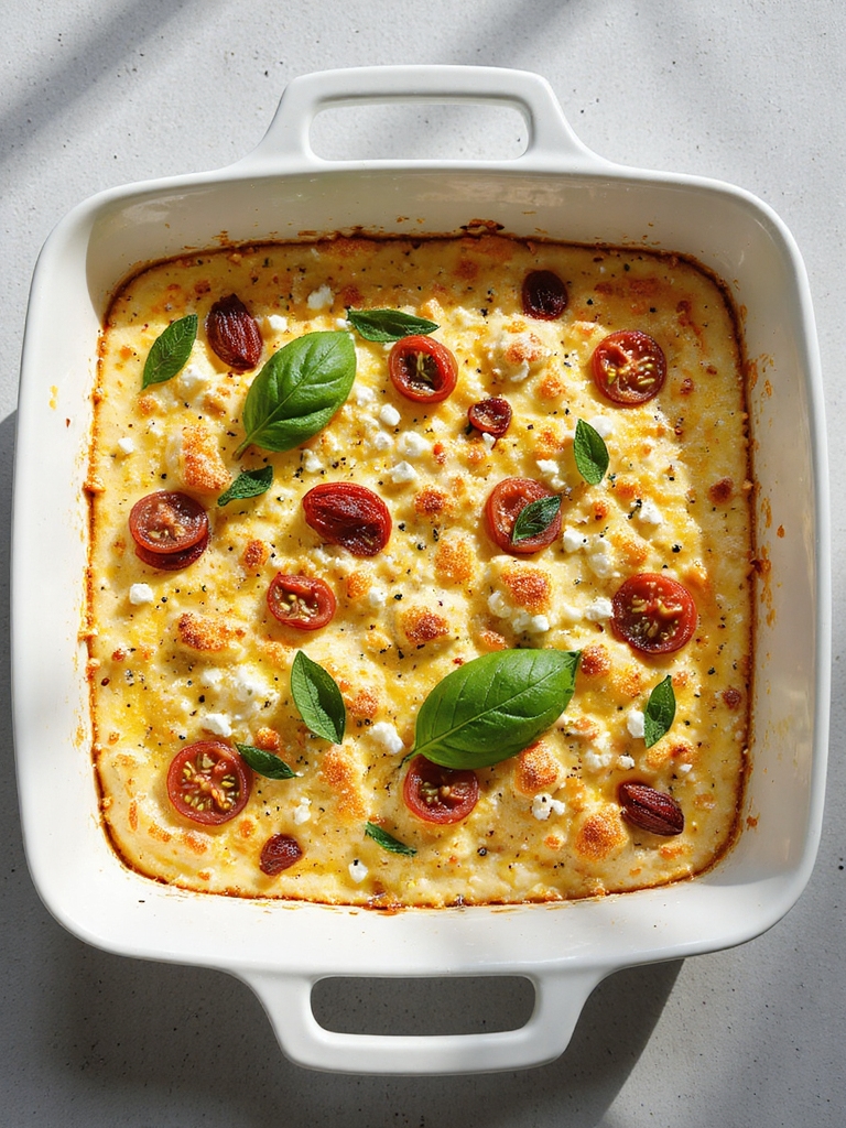 mediterranean egg casserole recipe