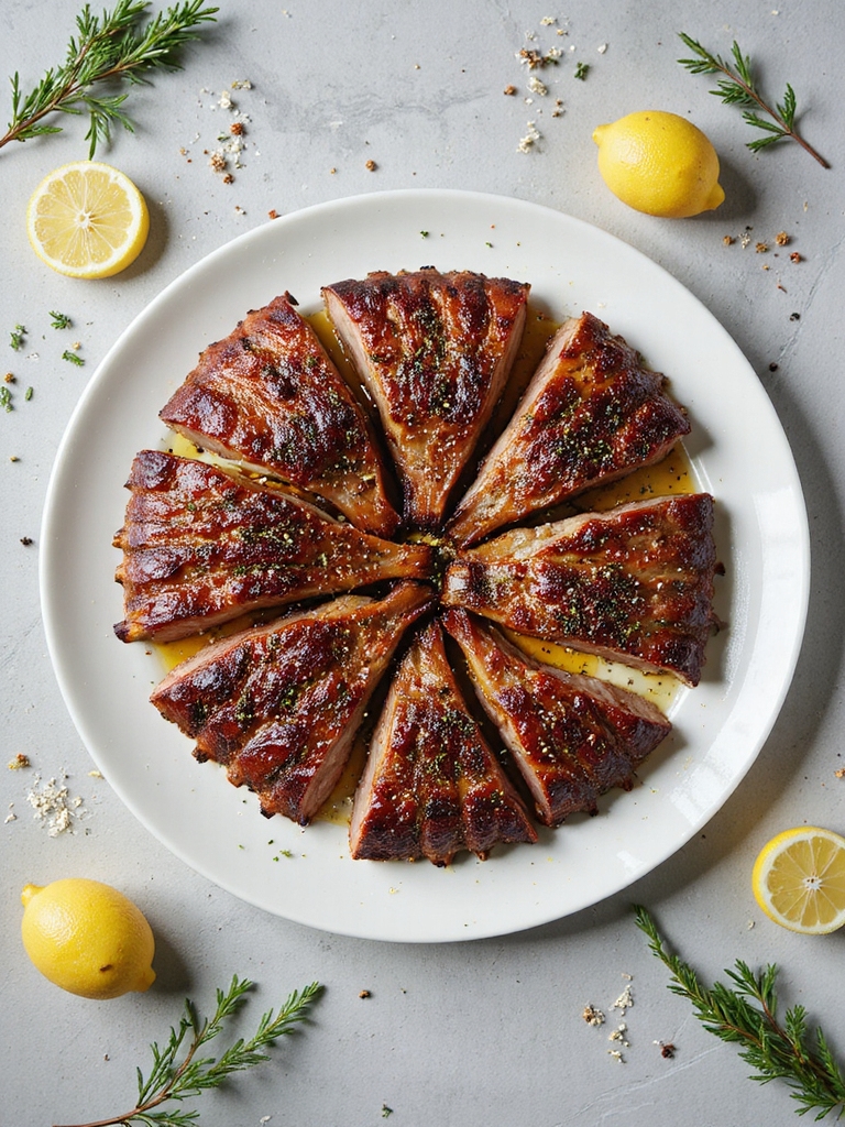mediterranean herb infused ribs