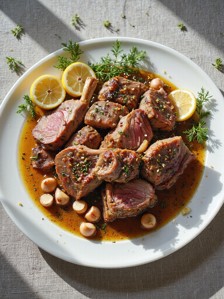 mediterranean lemon oregano lamb roast