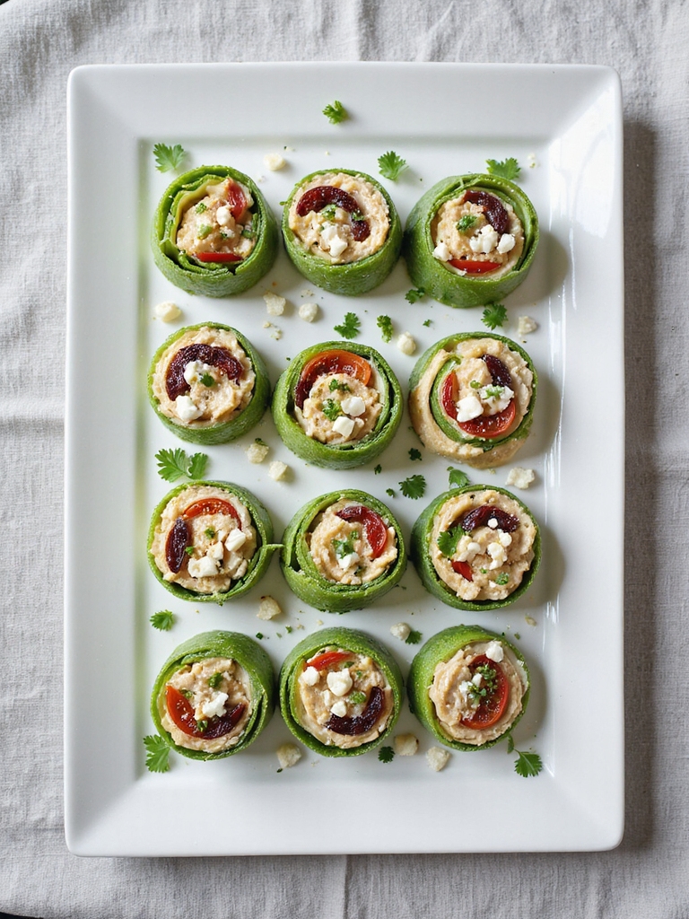 mediterranean turkey pinwheels recipe
