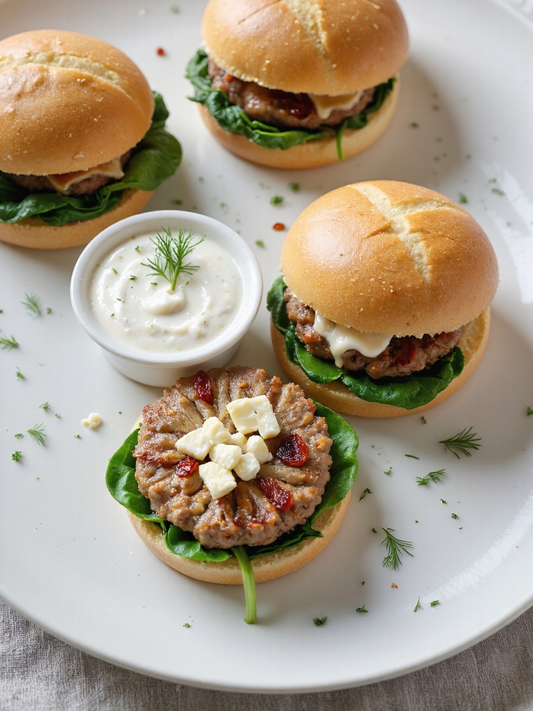 mediterranean turkey slider recipe