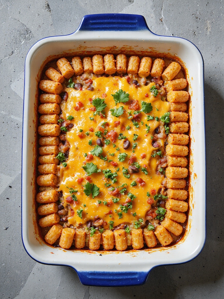 mexican tater tot casserole