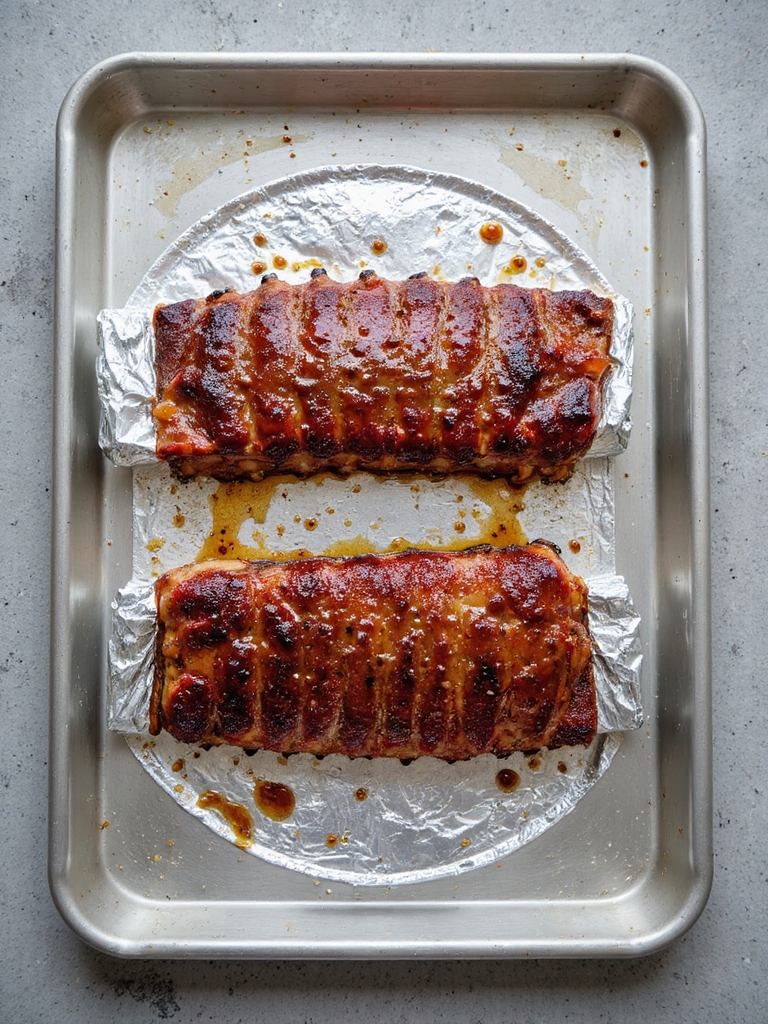 moist tender pork ribs