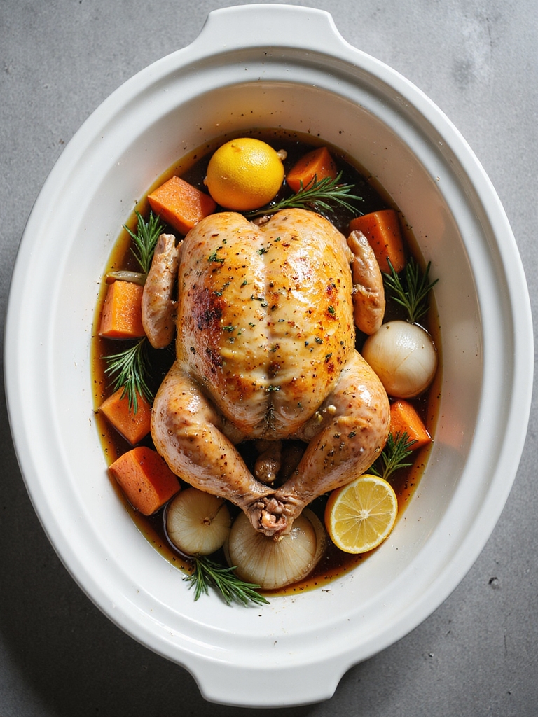 nutritional slow cooked chicken recipe
