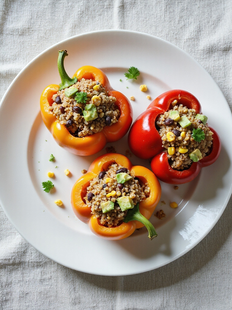 nutritious stuffed bell peppers
