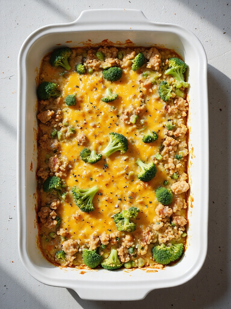 nutritious turkey broccoli casserole