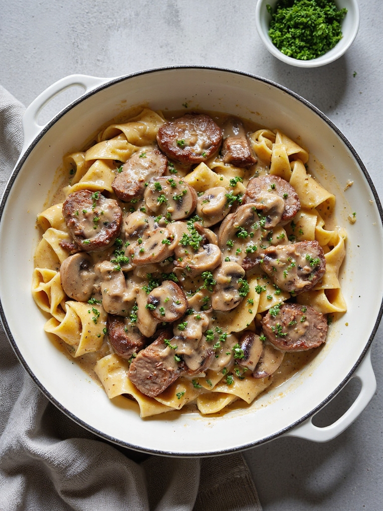 one pot beef stroganoff recipe
