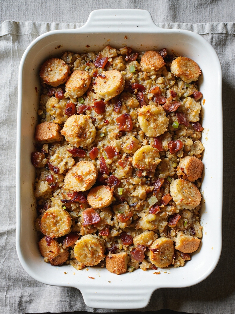 oysters and bacon stuffing