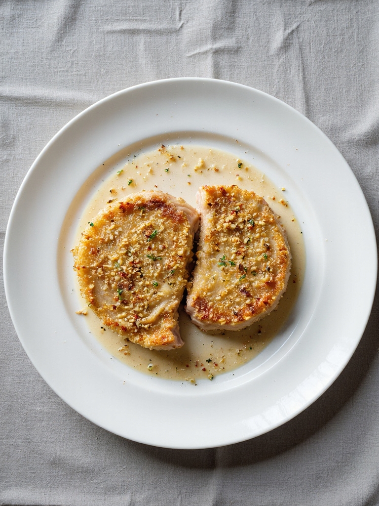 parmesan crusted pork chops