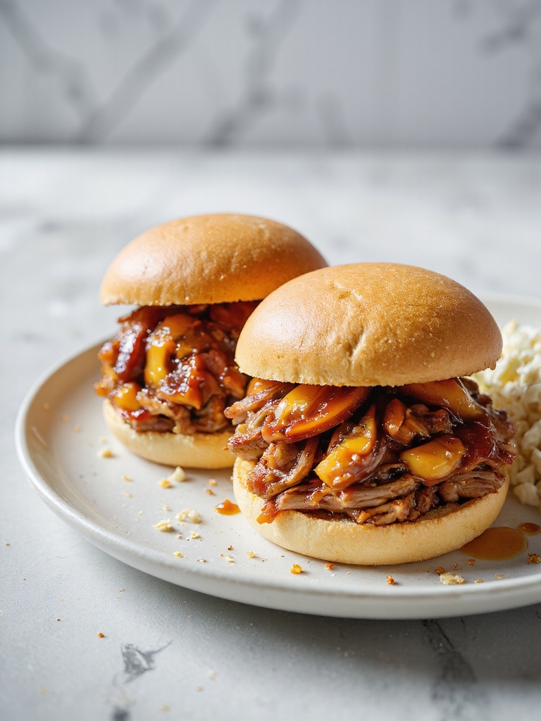 party sized pulled pork sliders
