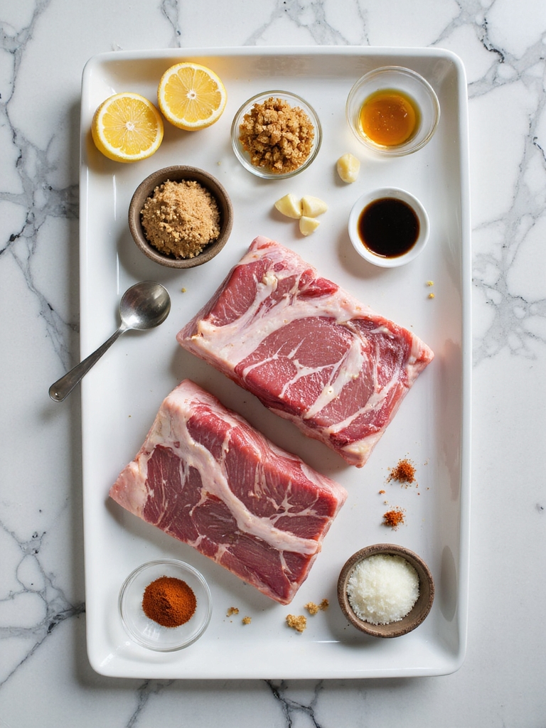 perfectly marinated pork ribs