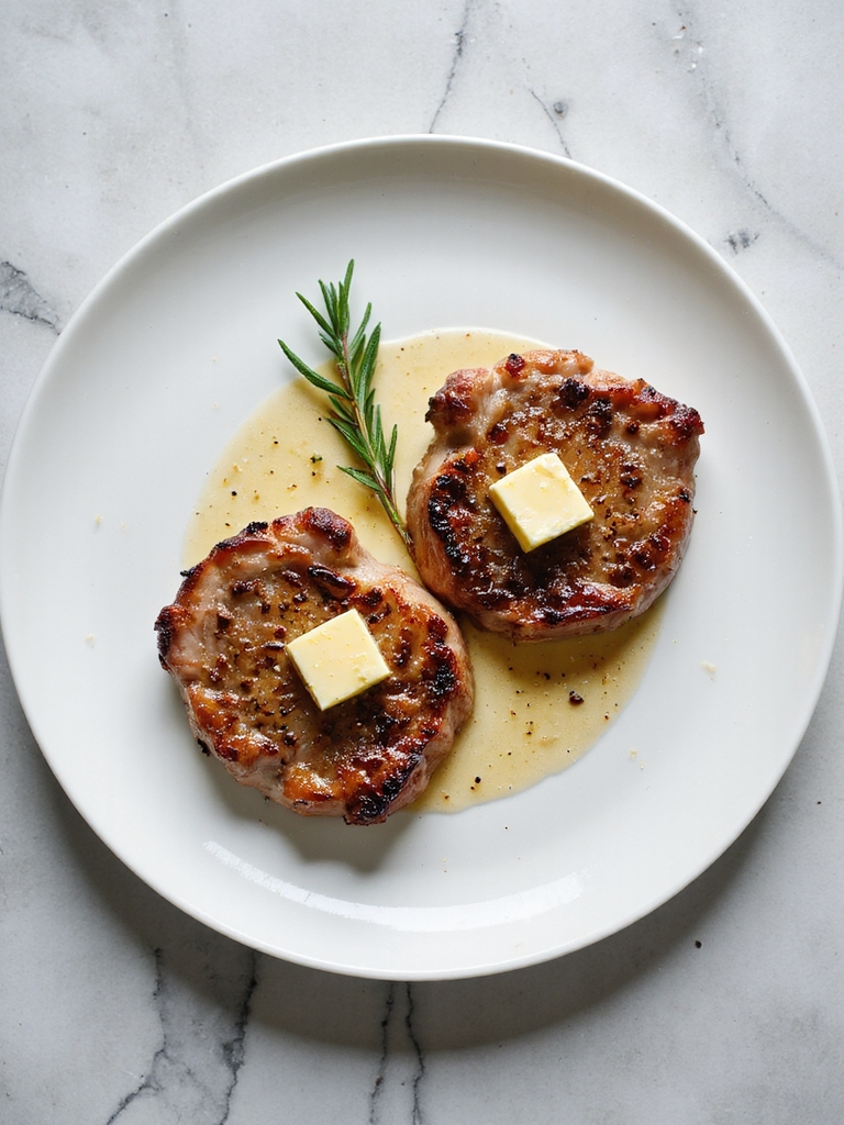 perfectly seasoned pork chops