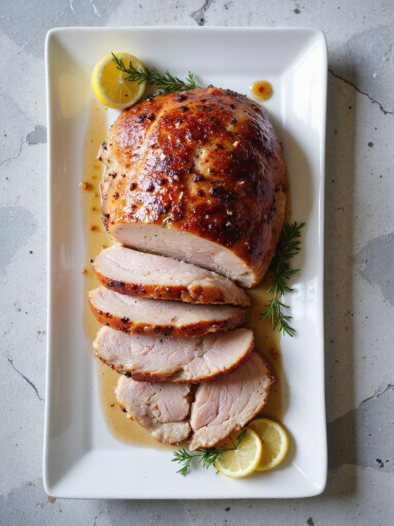 perfectly smoked turkey breast