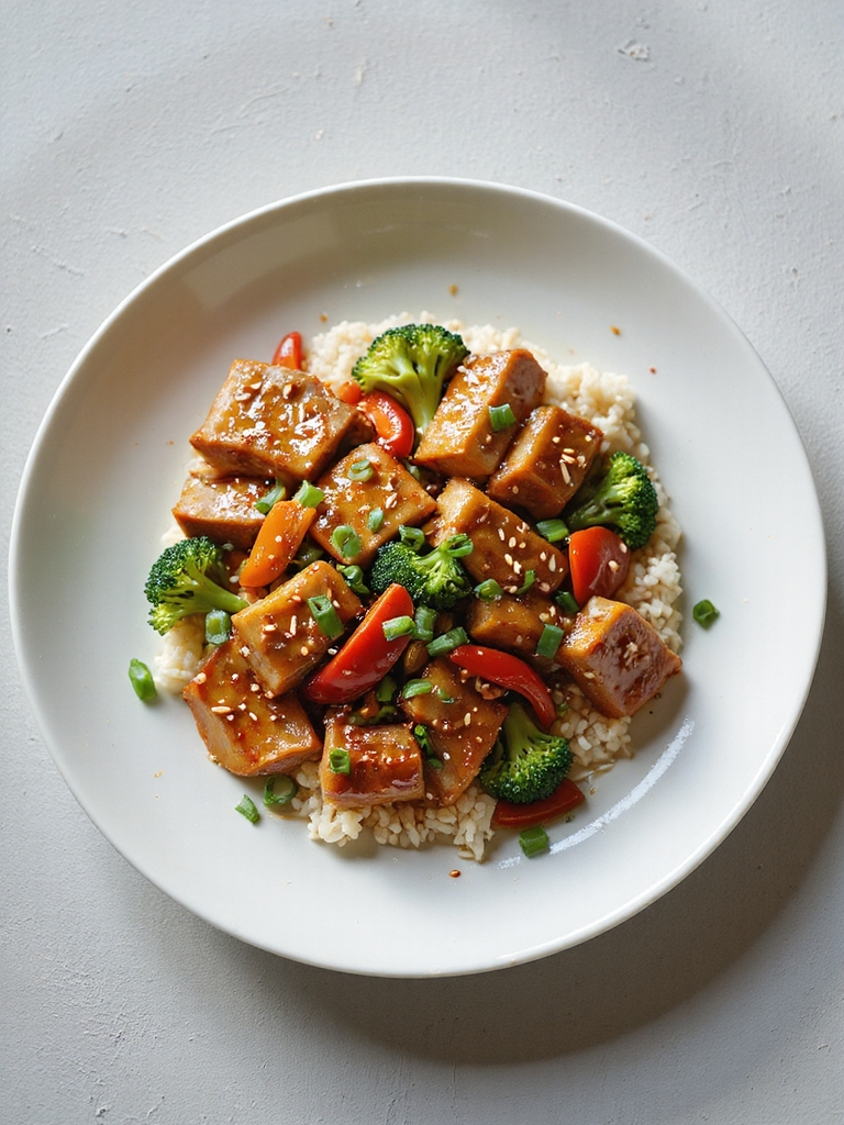 pork stir fry with asian flavors