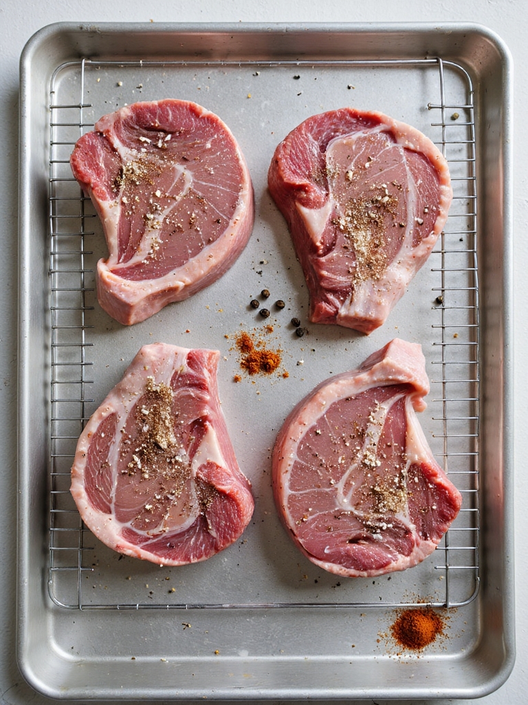 prepare pork chops properly