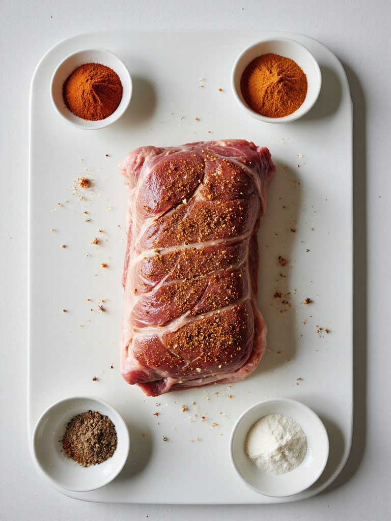 prepare pork loin for smoking