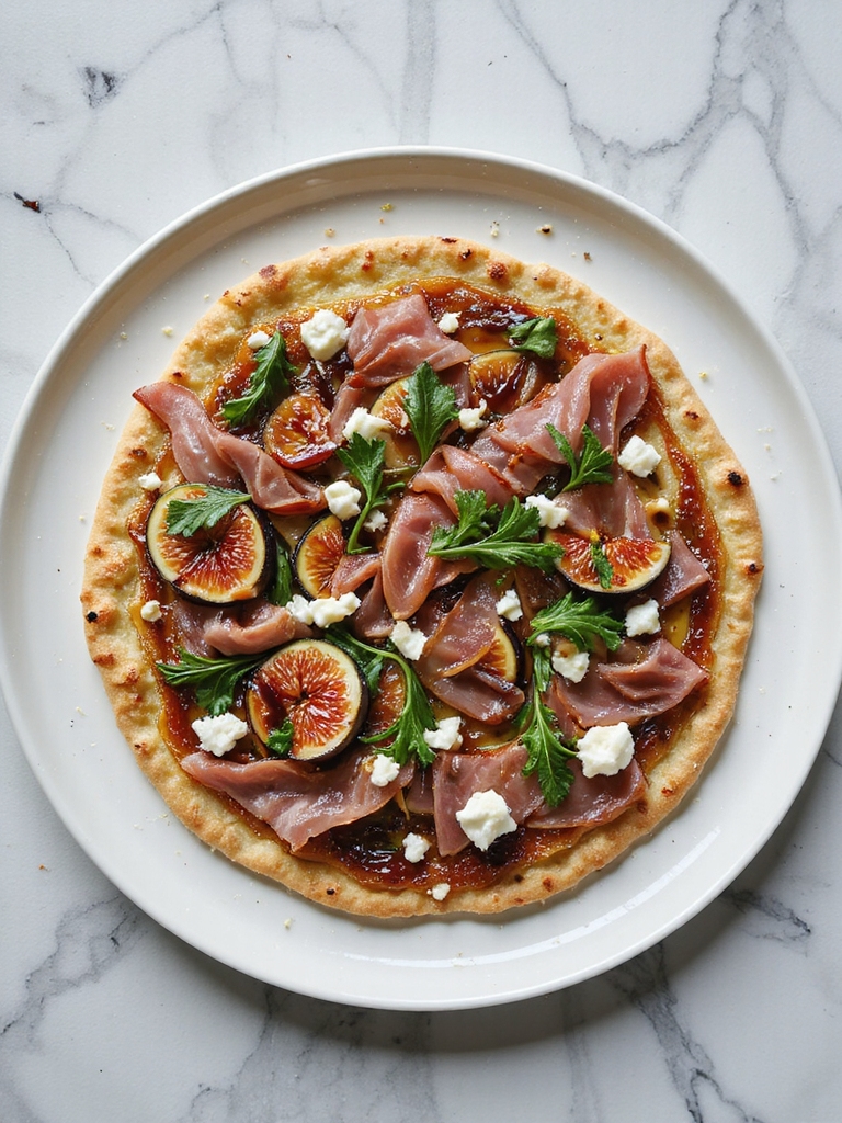 prosciutto fig flatbread recipe