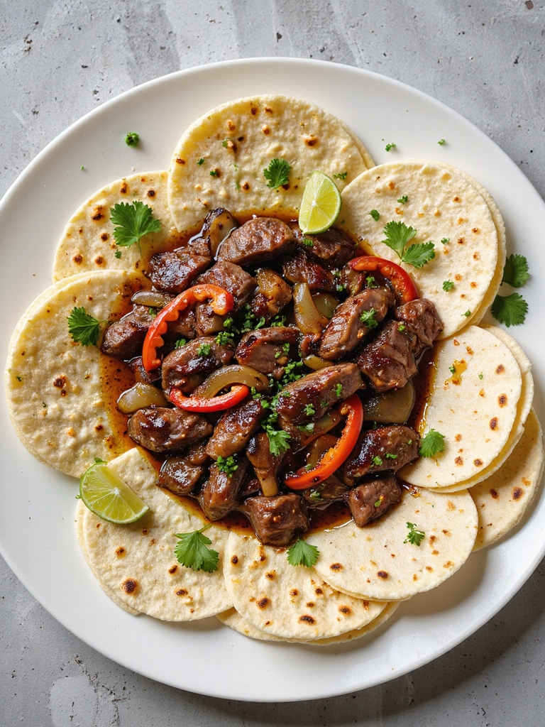 quick flavorful beef fajitas