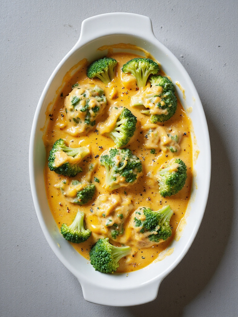 quick microwave broccoli casserole