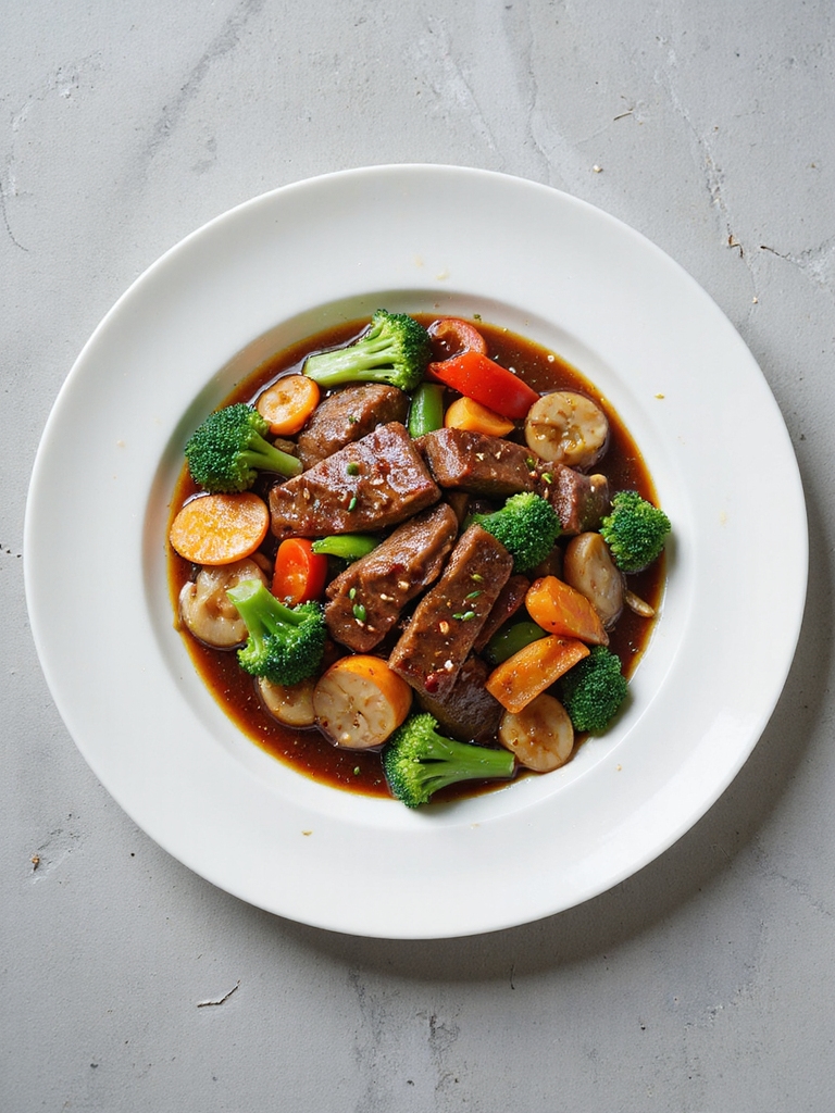 quick nutritious beef stir fry