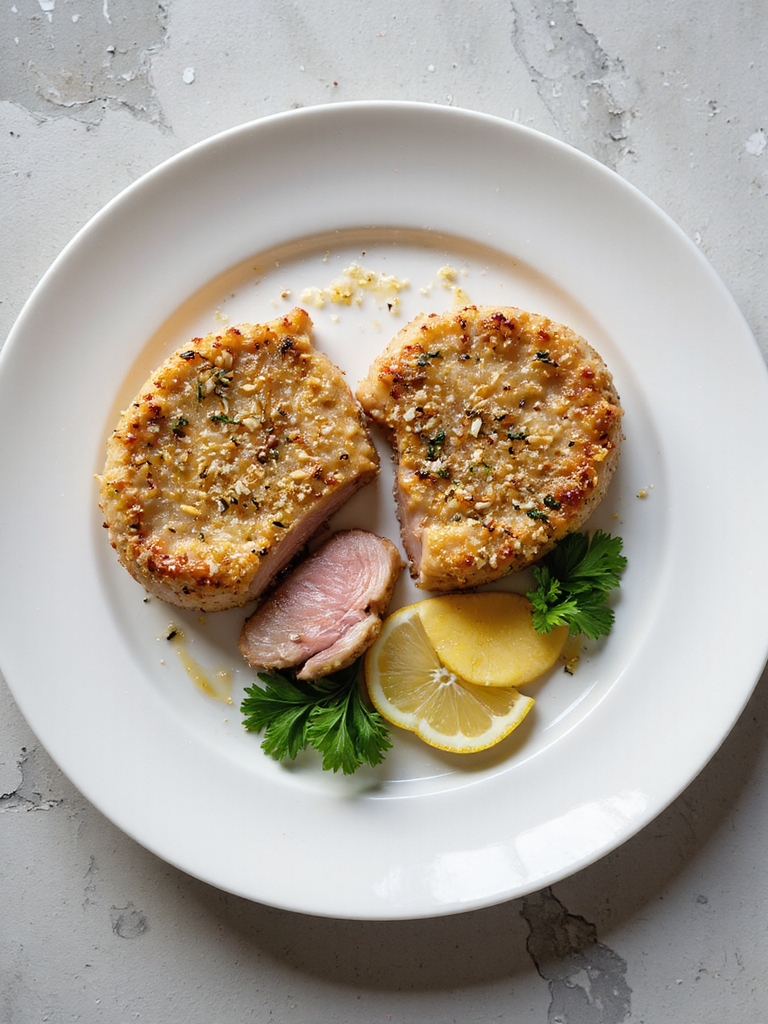quick parmesan pork chops