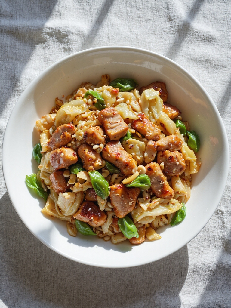 quick savory pork stir fry