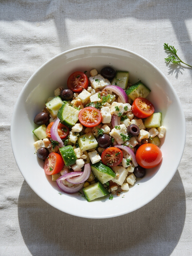 refreshing greek salad recipe