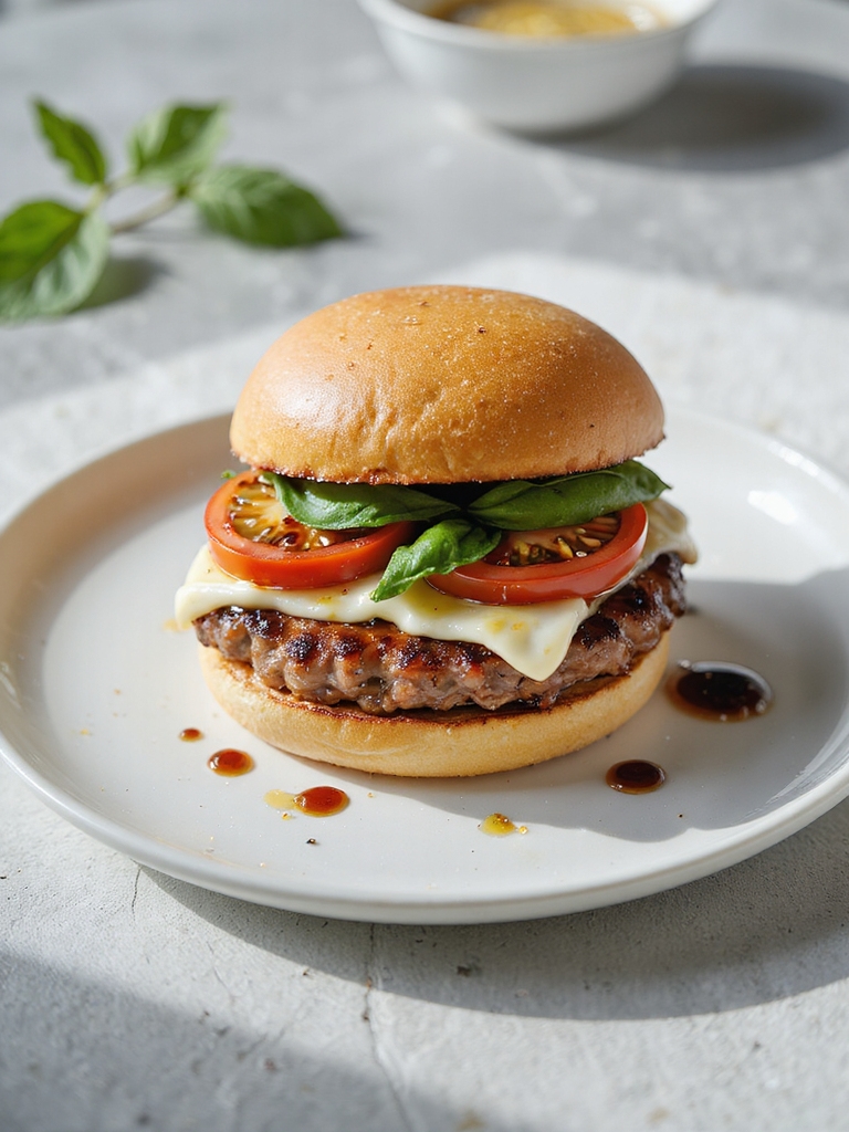 refreshing turkey burger delight