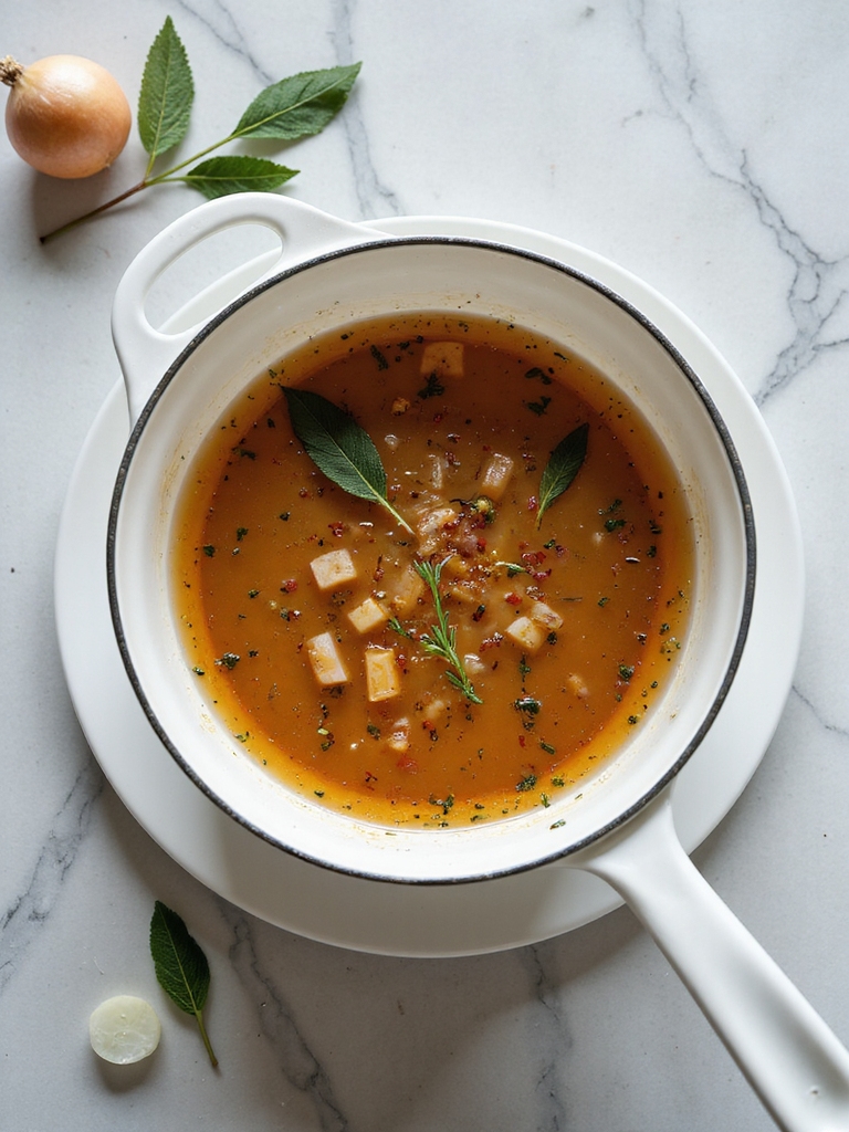 rich turkey gravy preparation