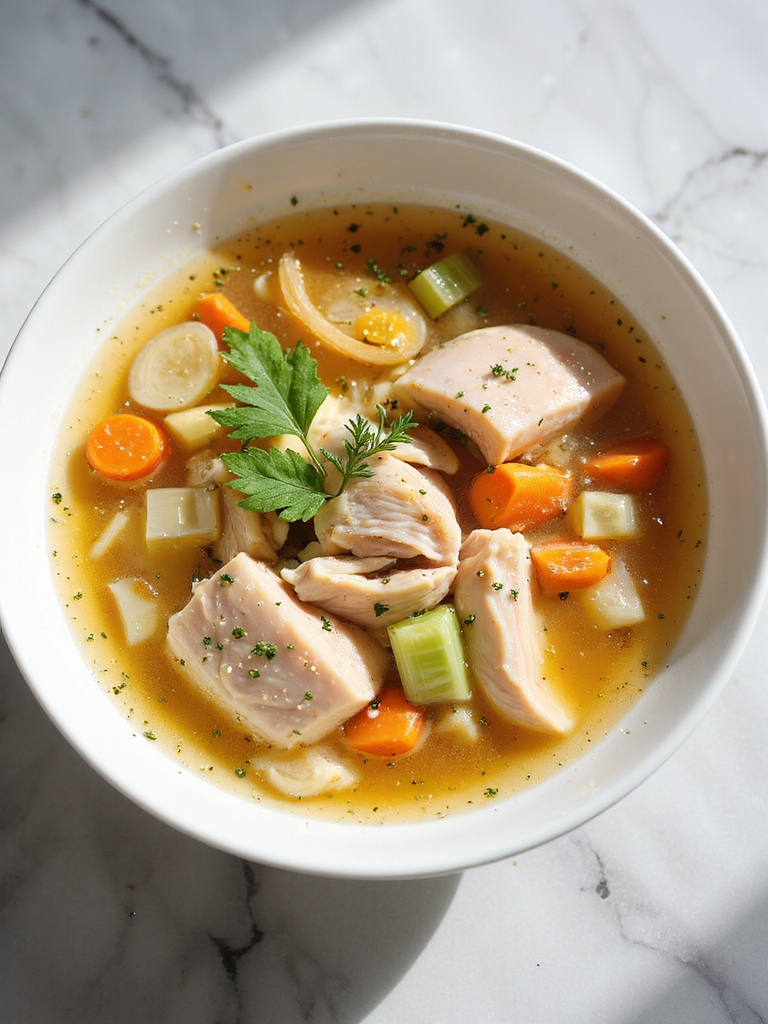 savory chicken soup recipe