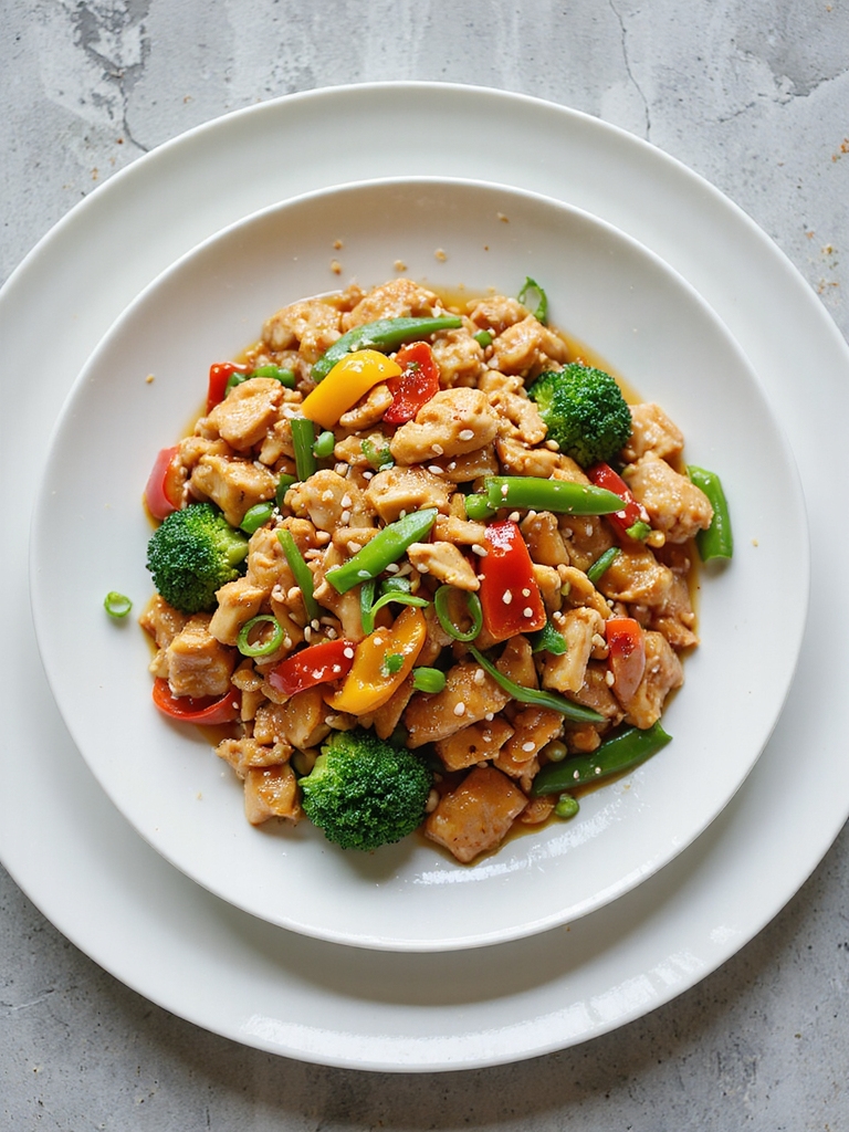savory chicken stir fry recipe