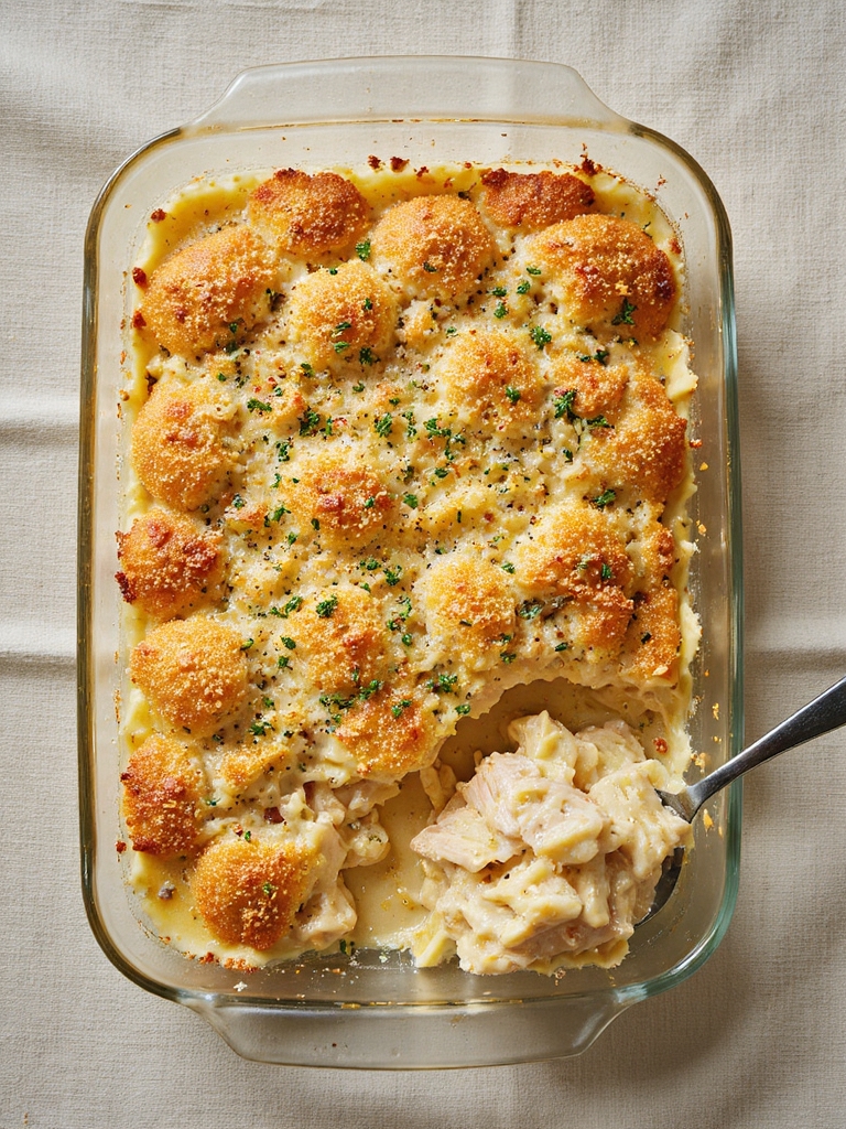 savory garlic herb casserole