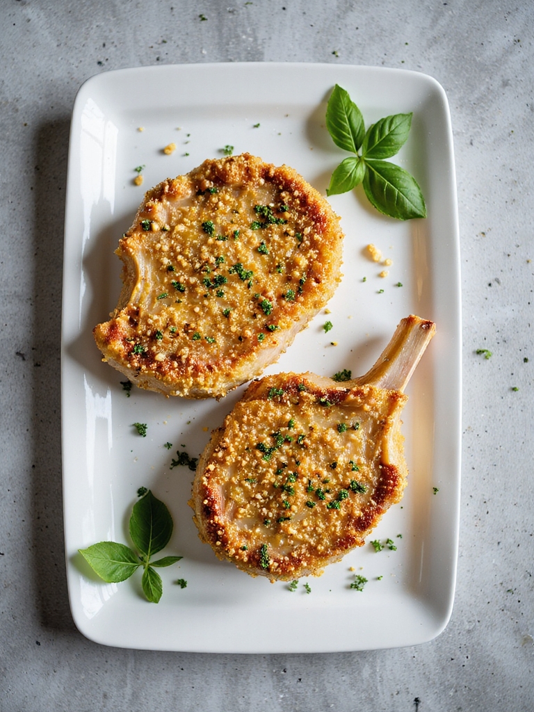 savory garlic herb crust